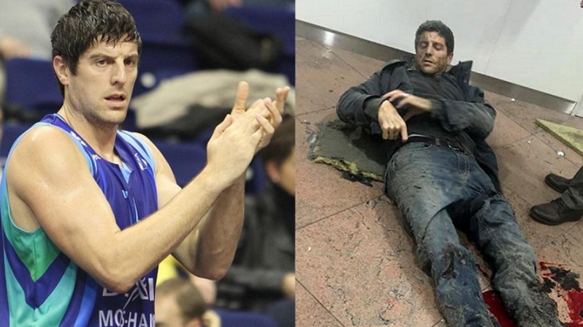 Βέλγος μπασκετμπολίστας ανάμεσα στους τραυματίες των Βρυξελλών